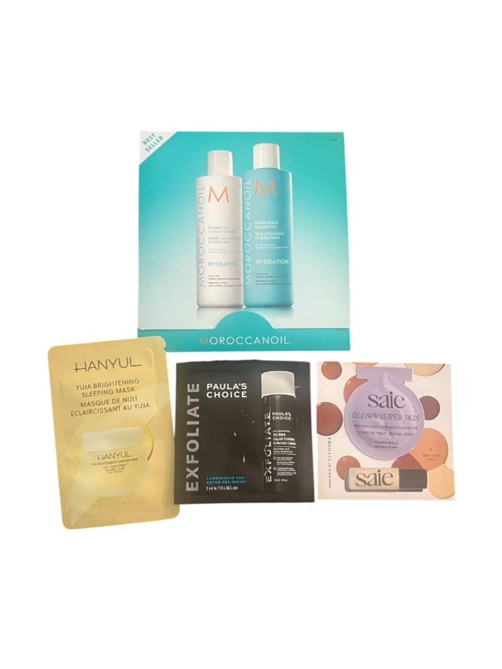 Beauty & Skincare Bundle + Ipsy Cosmetic Bag: Tatcha, Innisfree, Moroccanoil & - Picture 4 of 9